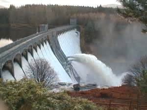 (a dam)