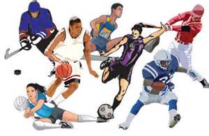 athletes of different sports