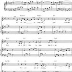(a written music notes)