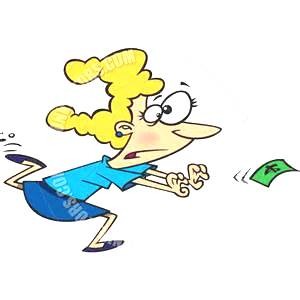 (found a dollar bill)