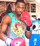 a light heavyweight boxer
