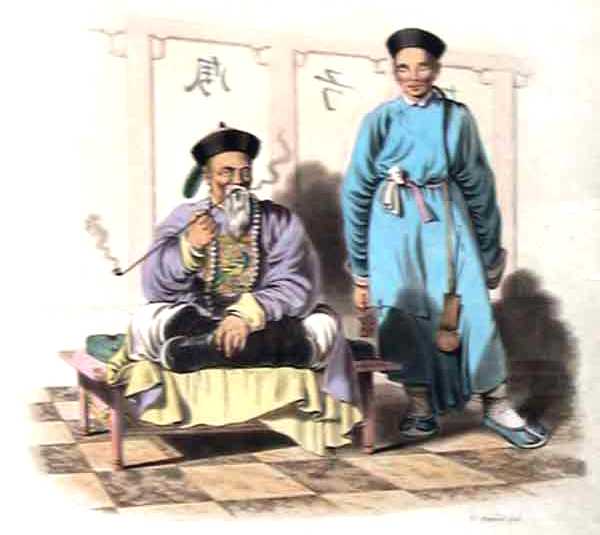 a Chinese mandarin