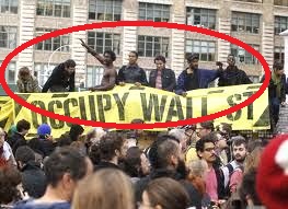 the mainstays of a protest
