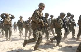 US marines in war zone