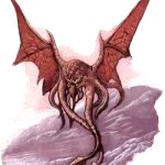 a mooncalf — an odd-looking creature (a monster)