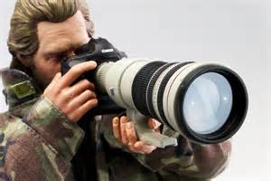 a operative. secret agent, taking photos of the enemy