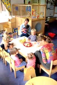 some nurslings of different ages at a centre