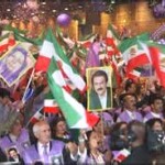 Patriots of an Arab country showing their support