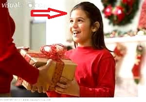 a receiver of a gift