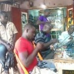busy phone sets repairers