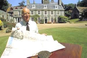Seigneur Michael Beaumont of Sark in Channel Islands