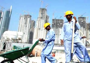 modern day serfs (migrant workers in the Gulf countries)