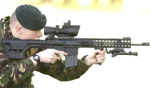 a sharpshooter aiming at the target