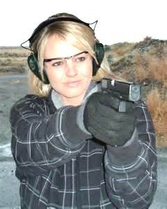 a professional sharpshooter in action